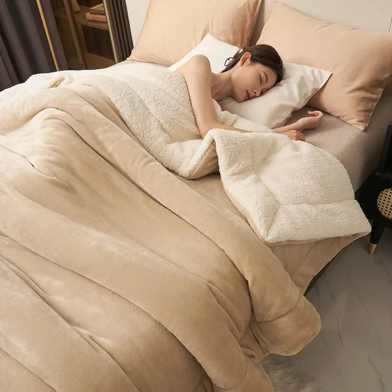 Cozy Flannel Winter Blanket