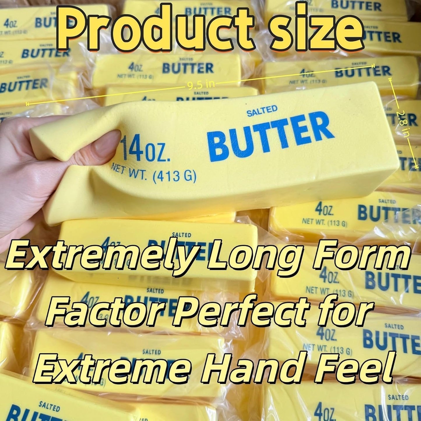 Stress Relief Squishy Butter Stick