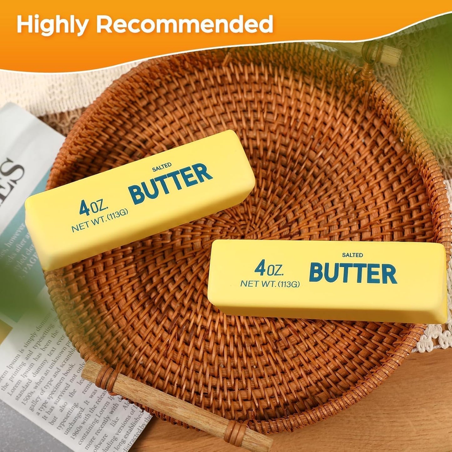 Stress Relief Squishy Butter Stick