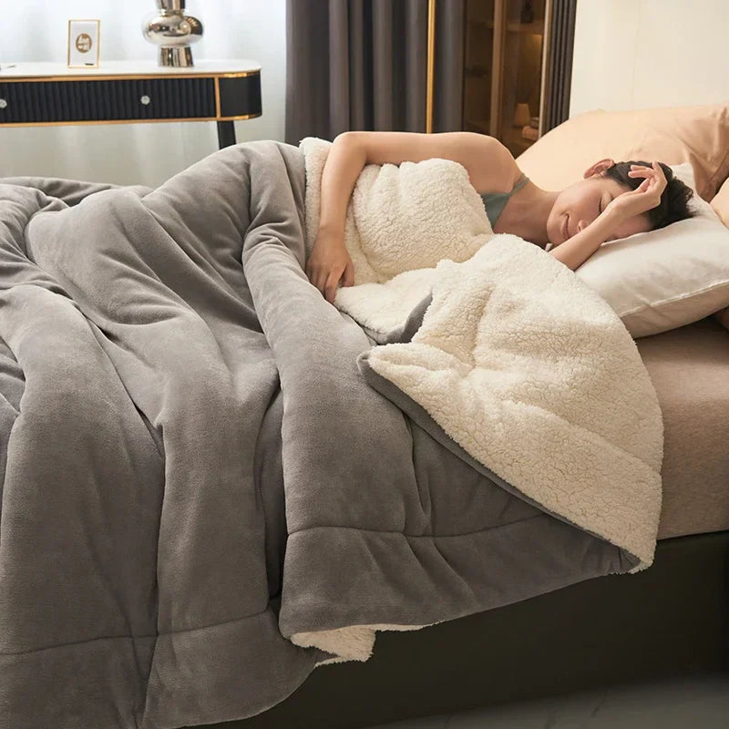 Cozy Flannel Winter Blanket