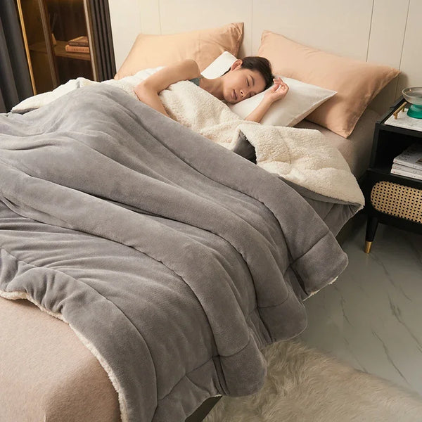 Cozy Flannel Winter Blanket