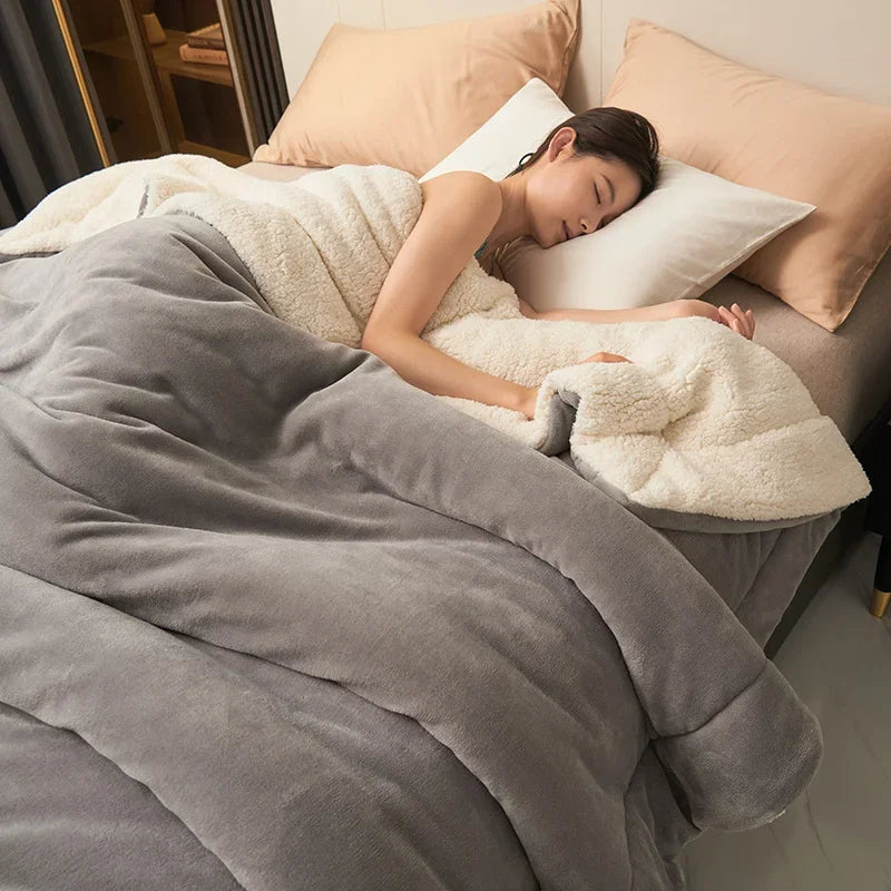 Cozy Flannel Winter Blanket