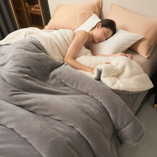 Cozy Flannel Winter Blanket
